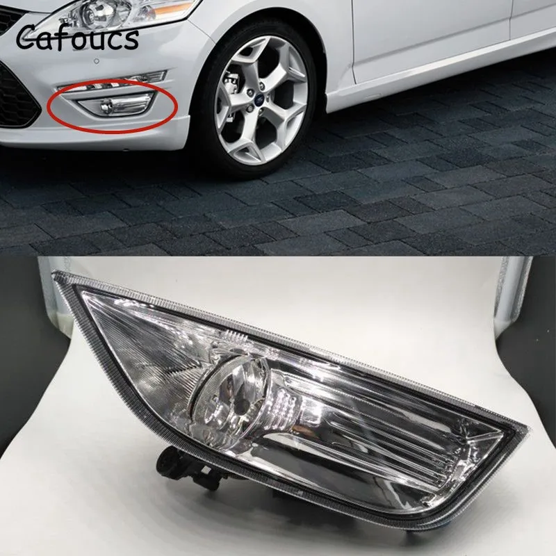 Cafoucs передний бампер автомобиля противотуманных фар для Ford Mondeo Fusion Mk4 2011 2012