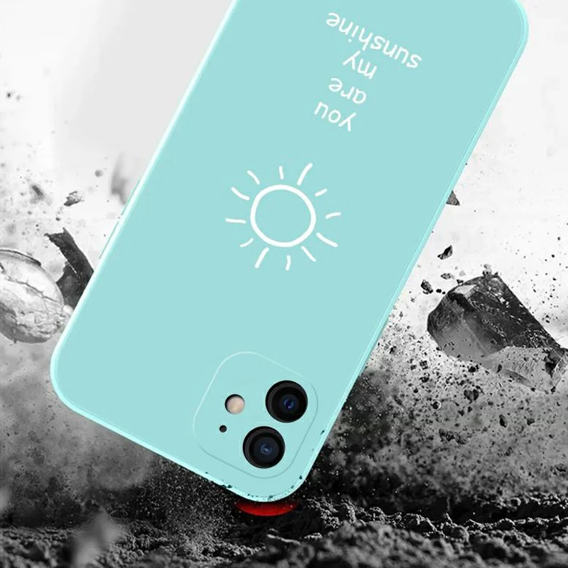 Чехол-накладка для iPhone 13 Pro Max 11 12 XS XR X 8 7 Plus ультратонкий мягкий - купить по
