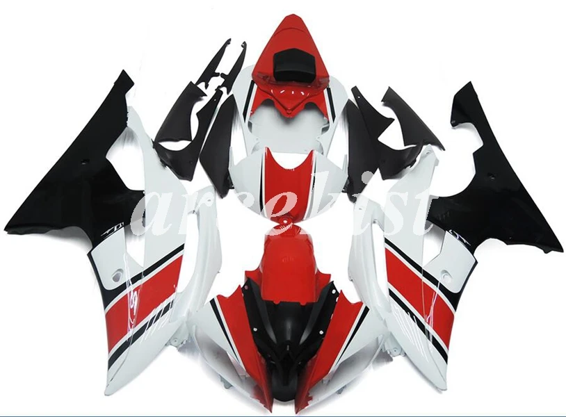 

4 Free Gifts Injection Mold New ABS Fairings kit fit for YAMAHA YZF-R6 2008 - 2016 08 09 10 11 12 13 14 15 16 Body set Red white