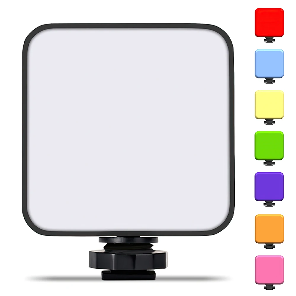 TRAVOR светодиодный светильник для видеосъемки RGB мини камеры с регулируемой
