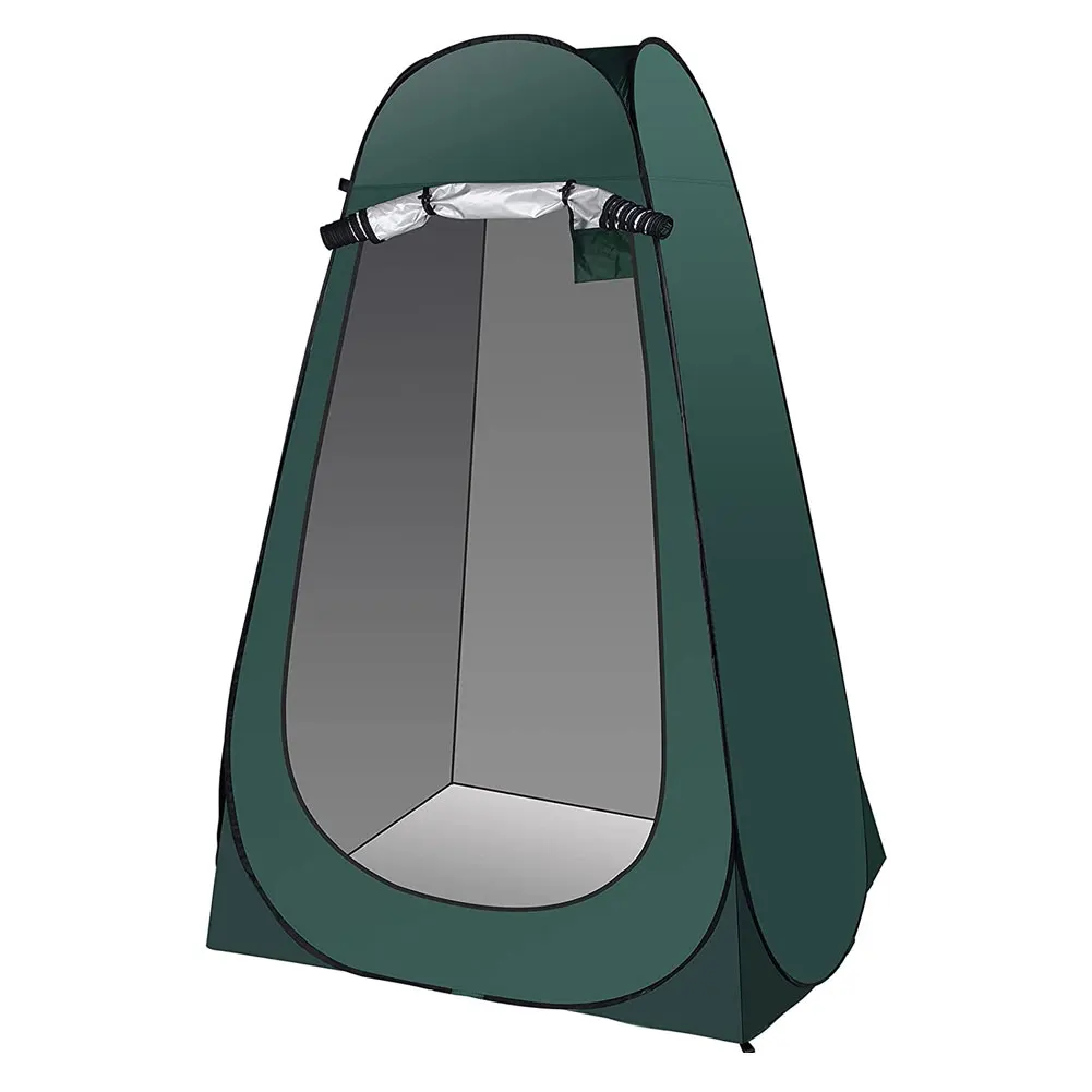 

Portable Privacy Shower Toilet Camping Automatic Pop Up Tent Camouflage Anti UV Function Outdoor Dressing Tent Photography