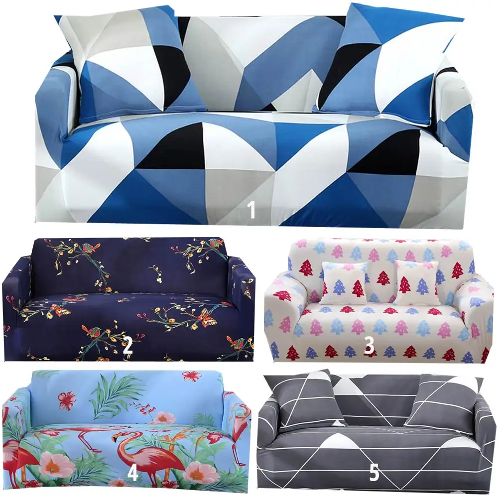 Чехол с геометрическим принтом (L Секционный или Loveseat Coner) чехол для дивана все