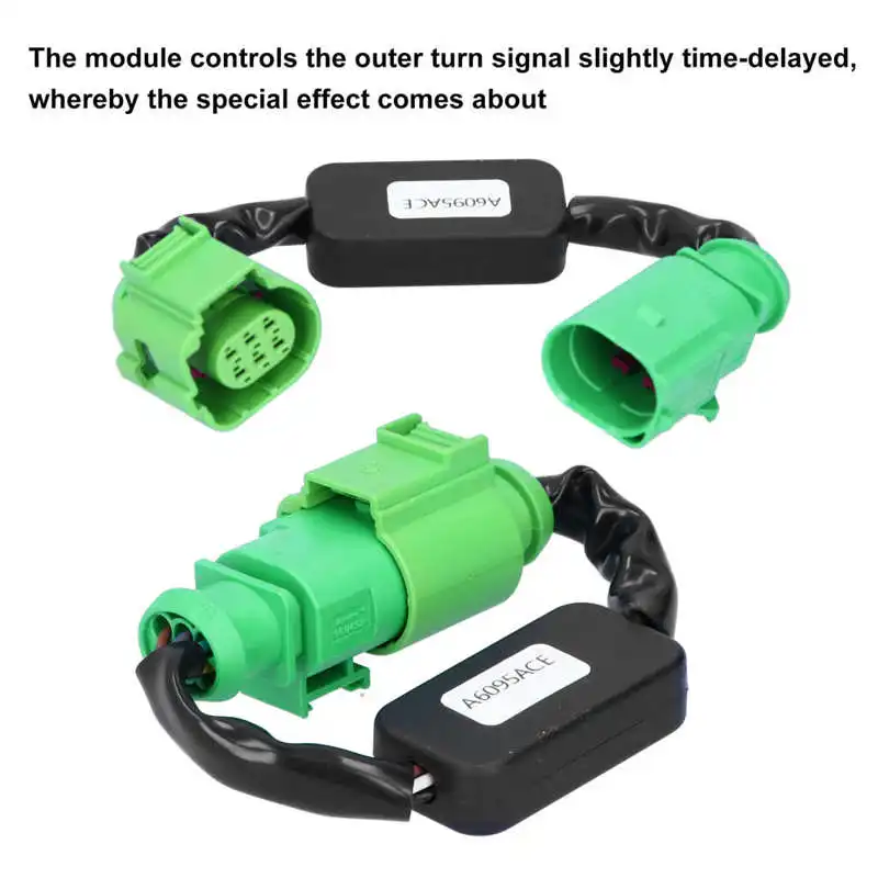 6-Pin LED Tail Lights Dynamic Turn Signal Adapter Harness Blinker Module Kits Fit for Audi A6/S6/C7 2012-2018 Car Accessories | Автомобили