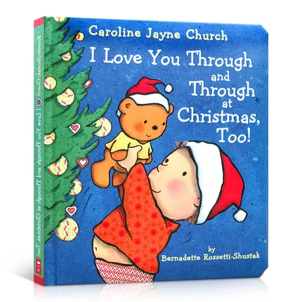 

Original Children Books I Love You Through and Through At Christmas, Too! Board Book Activity Story Book