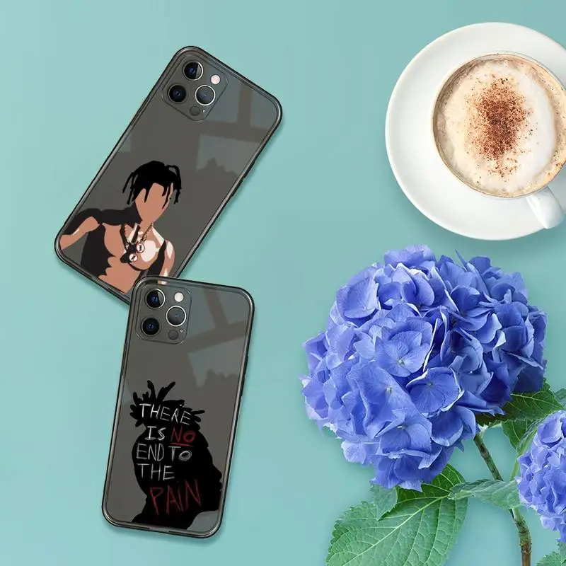 

Travis Scott Phone Case For iPhone 7 8 11 12 X XS XR MINI Pro Max Plus Retro Black Grey clear transparent