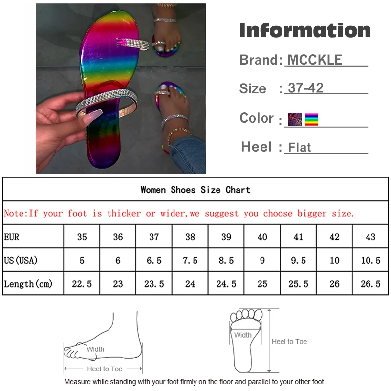 

Summer Women's Slippers Woman Bling Crystal Clip Toe Women Casual Flat Flip Flops Ladies Thong Beach Shoes Female Slides