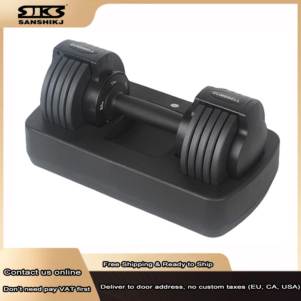 

25 lbs Adjustable Dumbbell Set Women's Exercise Arm Muscle Adjust Dumbbell