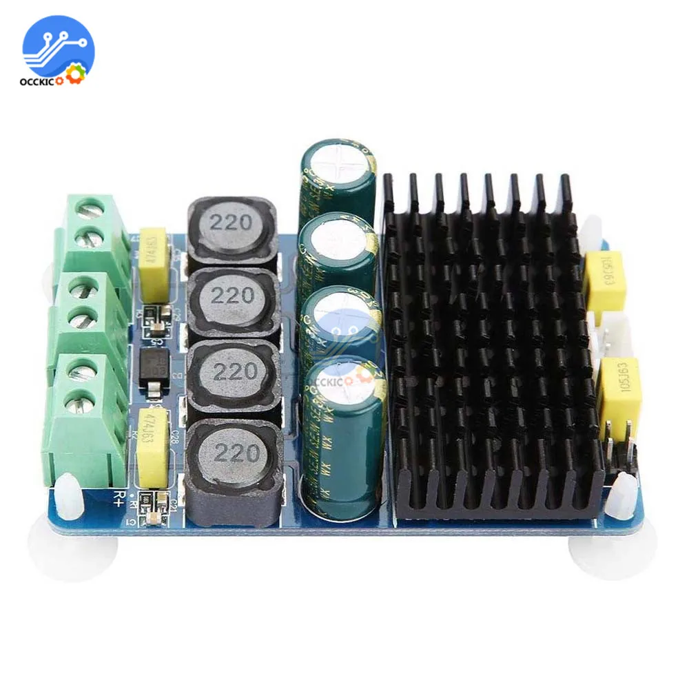 TDA7498 2X100 Вт цифровая стереосистема высокой мощности двойной 2 канала DC 8 32 В