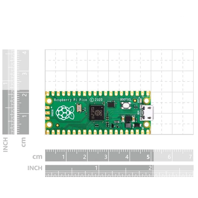 

4Pcs for Studio Raspberry Pi Pico Microcontroller Board for Raspberry Pi RP2040 Dual-Core ARM Cortex M0 + Processor