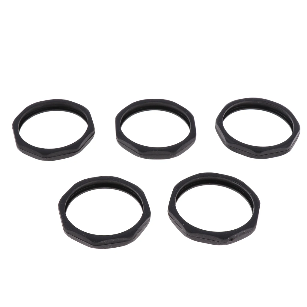 

5 Pcs Wireless Microphone Slip Holder Plastics Anti Rolling Protection Ring