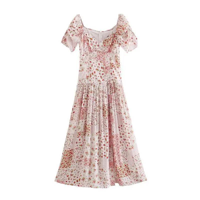 Весна 2021 уличный хипстерский наряд для вечерние платье с большим маятниковым