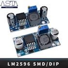 Модуль питания LM2596 LM2596S ADJ, Регулируемый понижающий модуль 5 В12 В24 В, регулятор напряжения 3A