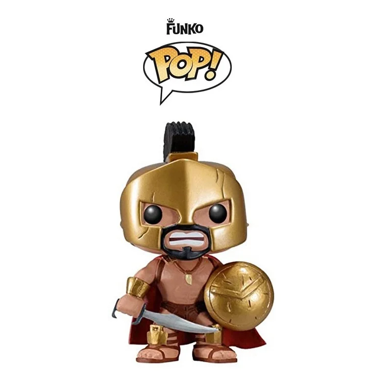 Funko pop King Leonidas 300 16# экшн-фигурка коллекция Фильм Виниловые экшн-игрушки Фигурки Коллекционная модель игрушки для детей - Цвет: 16 with out box