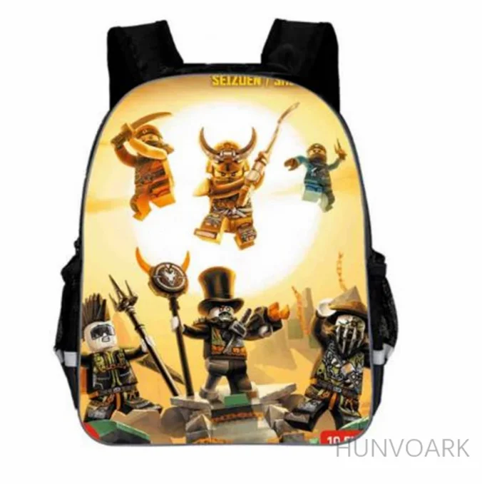 Водонепроницаемый нейлоновый рюкзак Ninjago для мальчиков школьные ранцы с 3D