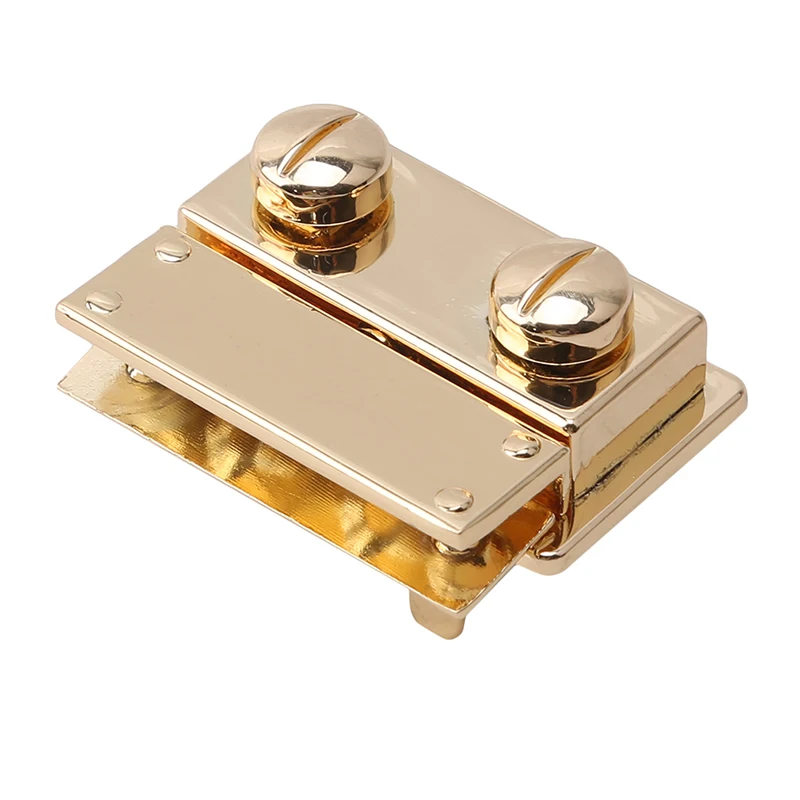 Металлическая застежка поворотный замок для DIY сумки Сумка кошелек аппаратное