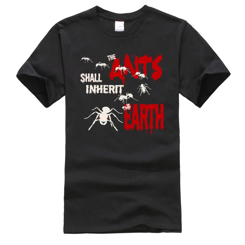 Муравьи наследуют землю смешные футболки Planet Earth напечатаны на футболках для