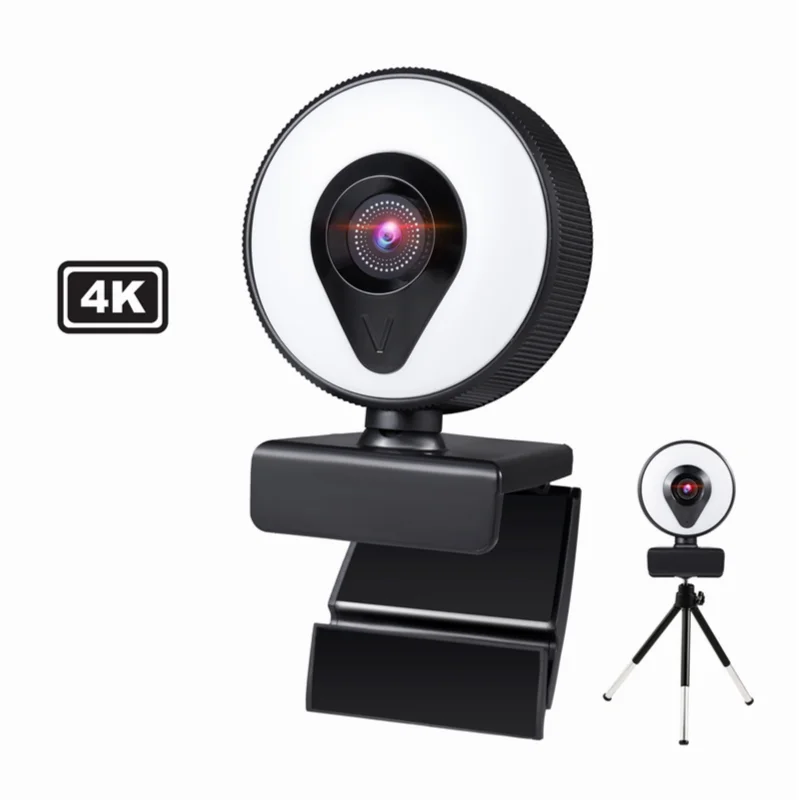 

Usb 2K 4k веб-камера с микрофоном, 1080P, автофокус