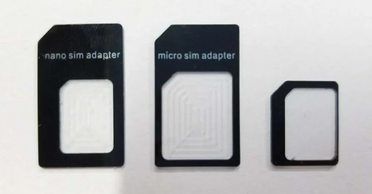 

SIM card sleeve reducer card sleeve 4-piece nano Cato reducer card SIM spot