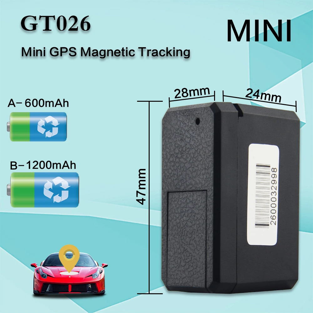 Смарт мини GPS Трекер GT026 для автомобиля локатор голосовой мониторинг + LBS