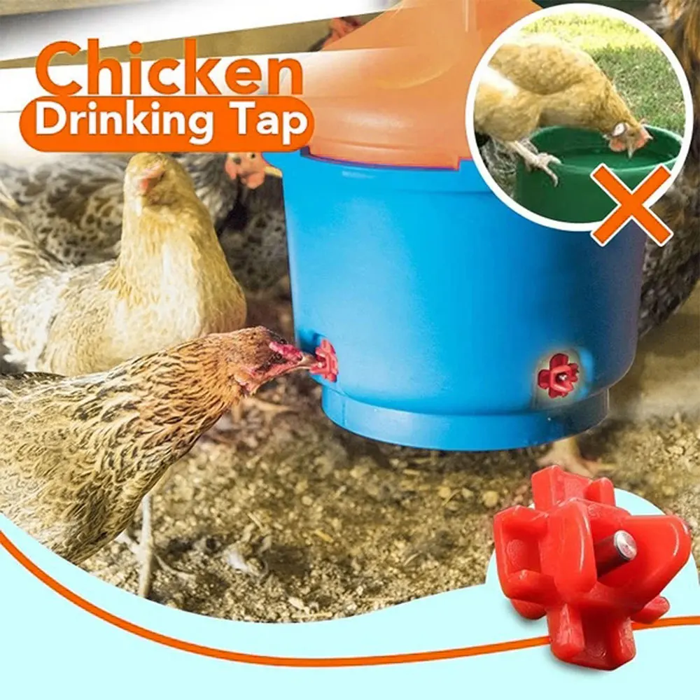 10 шт. соски для того чтобы поить поливальщик горизонтальный боковое Крепление