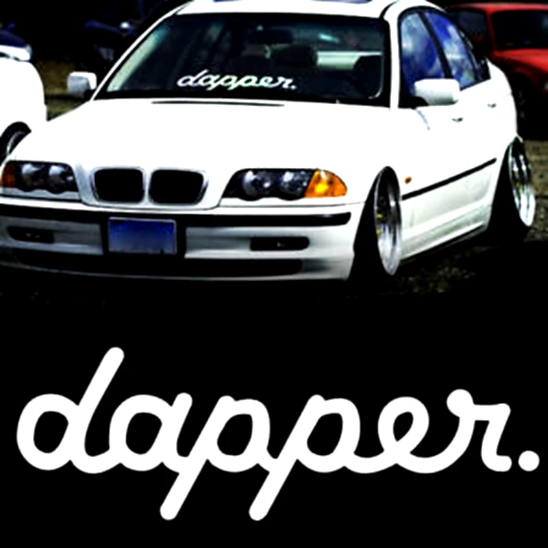 30219# наклейки на авто JDM dapper. водонепроницаемые машину наклейка для автонаклейка