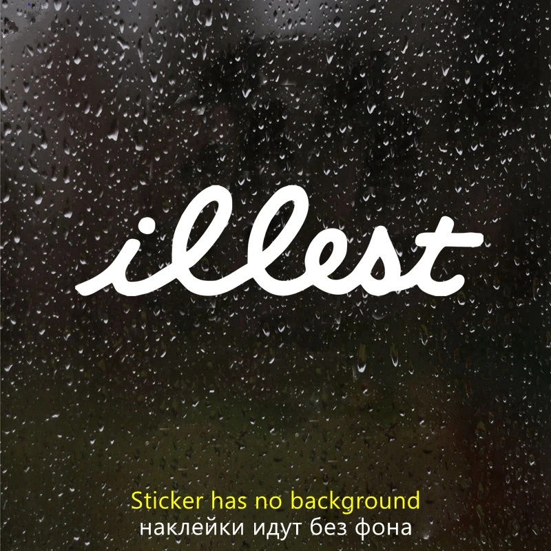 

CS40060# наклейки на авто illest водонепроницаемые наклейки на машину наклейка для авто автонаклейка стикер этикеты винила наклейки стайлинга автомобилей украшения на бампере автомобиля заднее стекло