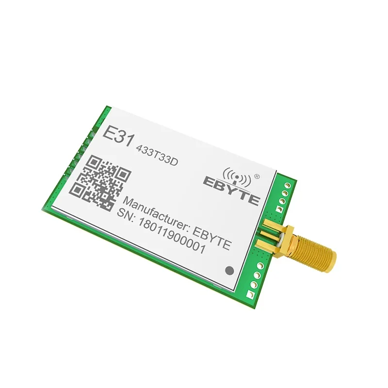 E31 433T33D большой диапазон UART AX5043 433 МГц 2 Вт SMA антенна IoT uhf беспроводной трансивер