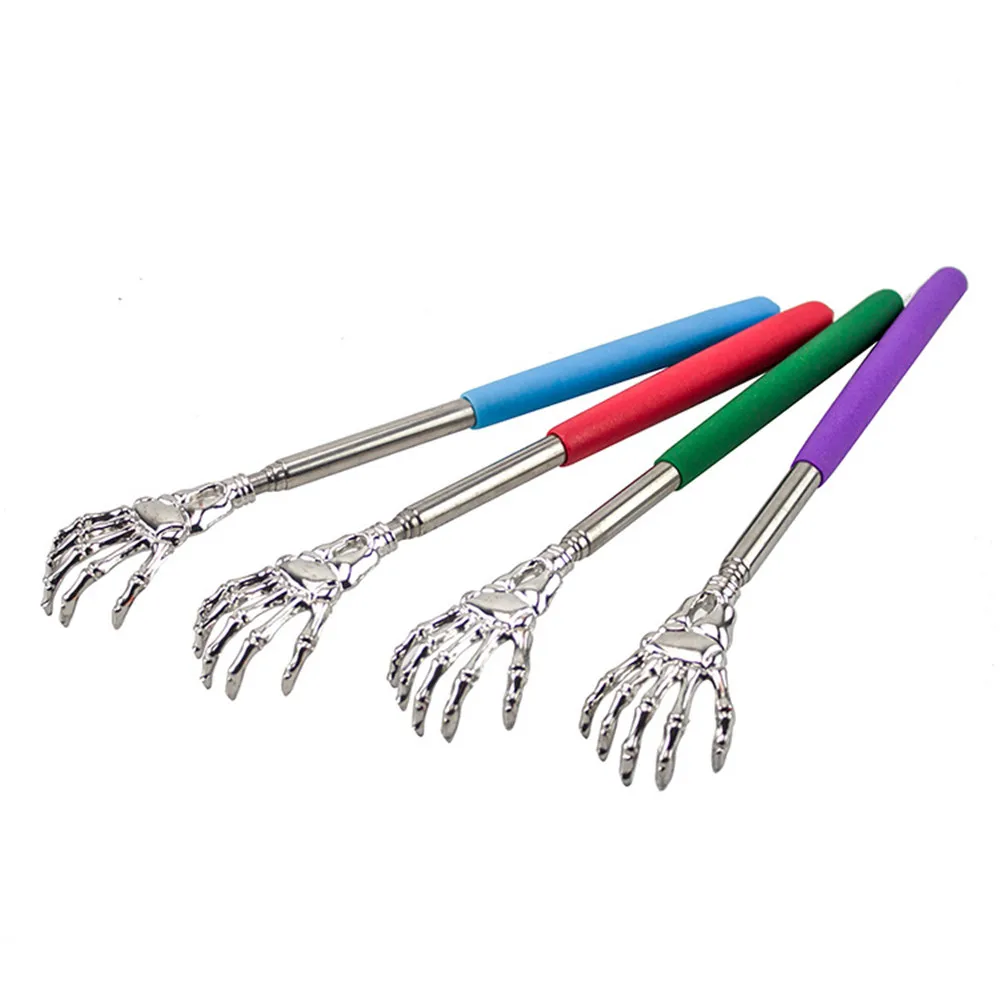 

Multicolor Telescopic Stainless Steel Back Scratcher Claw Massager For Back Promotion Tools For Blood Circulation Relax Health