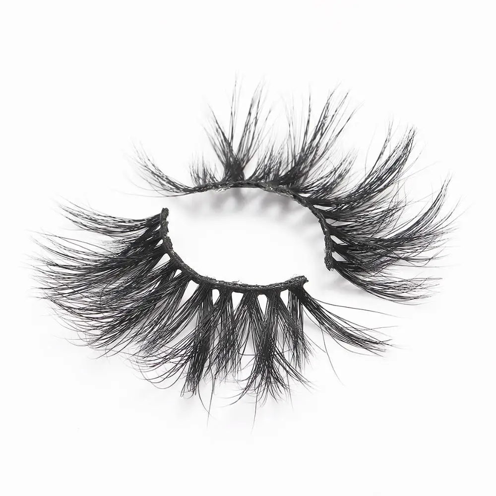 

Eyelash Extension 25mm Mink Lashes Makeup 5D Mink Lash Handmade Natural Full Strip 3D Mink False Eyelashes Beauty Packaging Box