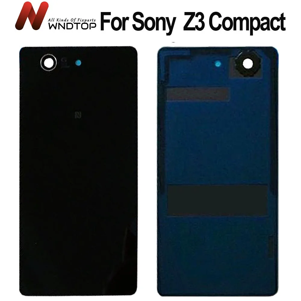Заднее стекло для Sony Xperia Z3 компактная крышка аккумулятора корпус чехол Mini задняя