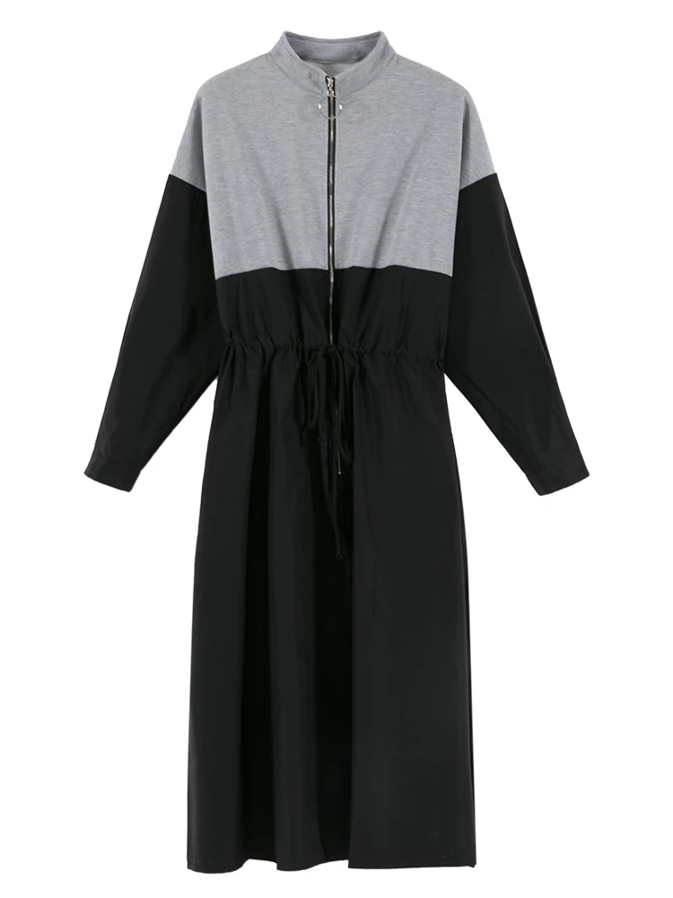 Повседневное платье для кормящих мам лоскутное беременных на весну и осень | Мать