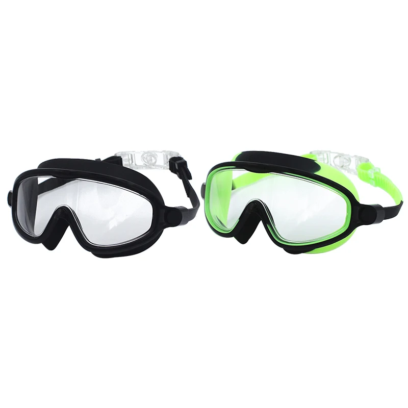 

2Pack Kids Swim Goggles Wide Vision Swimming Goggles Anti-Fog UV Waterproof Goggle for Children and Early Teens