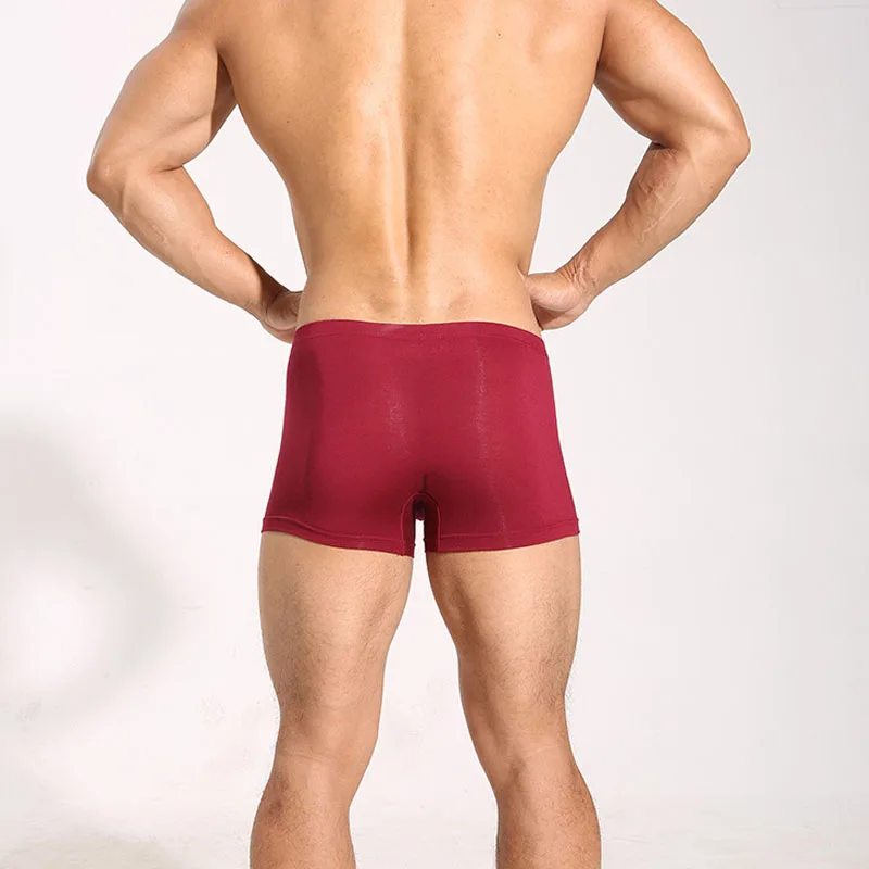 Мужские трусы-боксеры из модала дышащие быстросохнущие шорты мужское нижнее