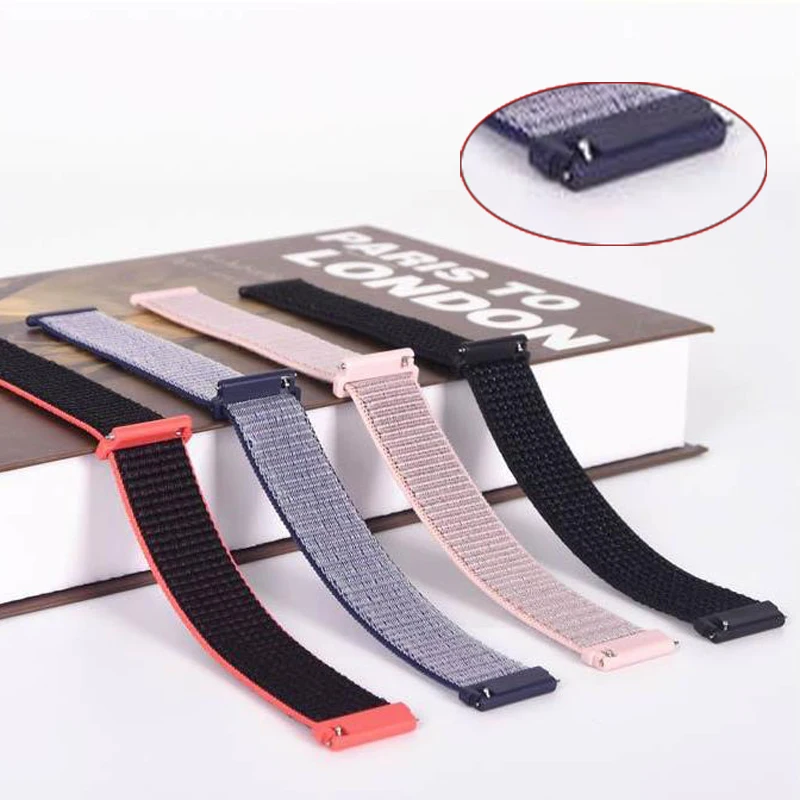 Nylon Straps For Huawei Watch talk band b5 Fit honor s1 GT 2 GT2 e Replacement Bracelet seiko 5 field SNK805 SNK809 Correa | Аксессуары