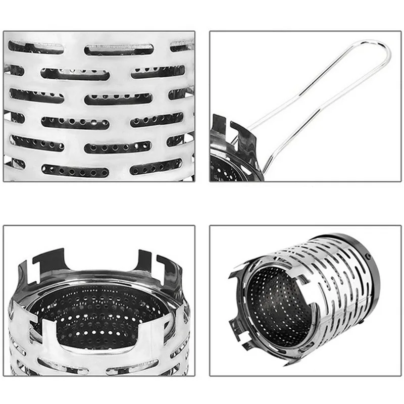 

Outdoor Camping Gas Heater Stove Portable Warmer Tent Fit BBQ Gas Stove Spreading Heat Tool