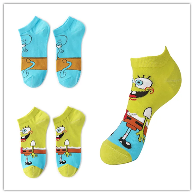 

Забавные милые хлопковые носки для близких братьев, Мультяшные спортивные носки, носки для пар, носки для косплея, для хороших друзей, носки ...