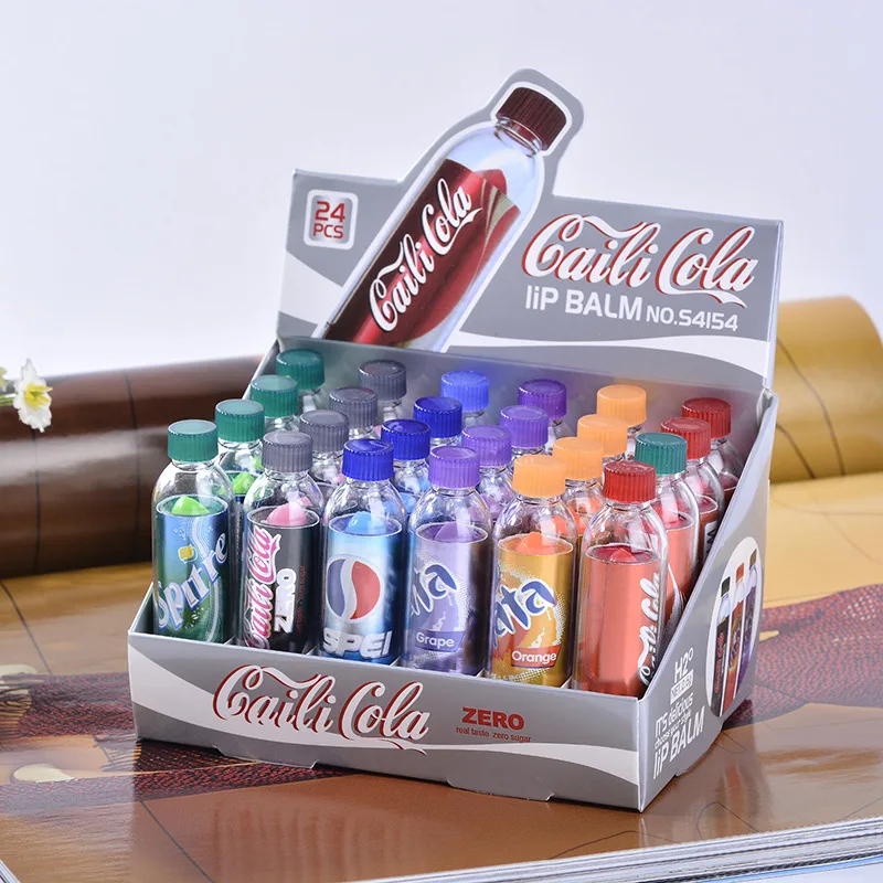 Губная помада &quotCola&quot восковая чашка для губ детский бальзам макияж милый