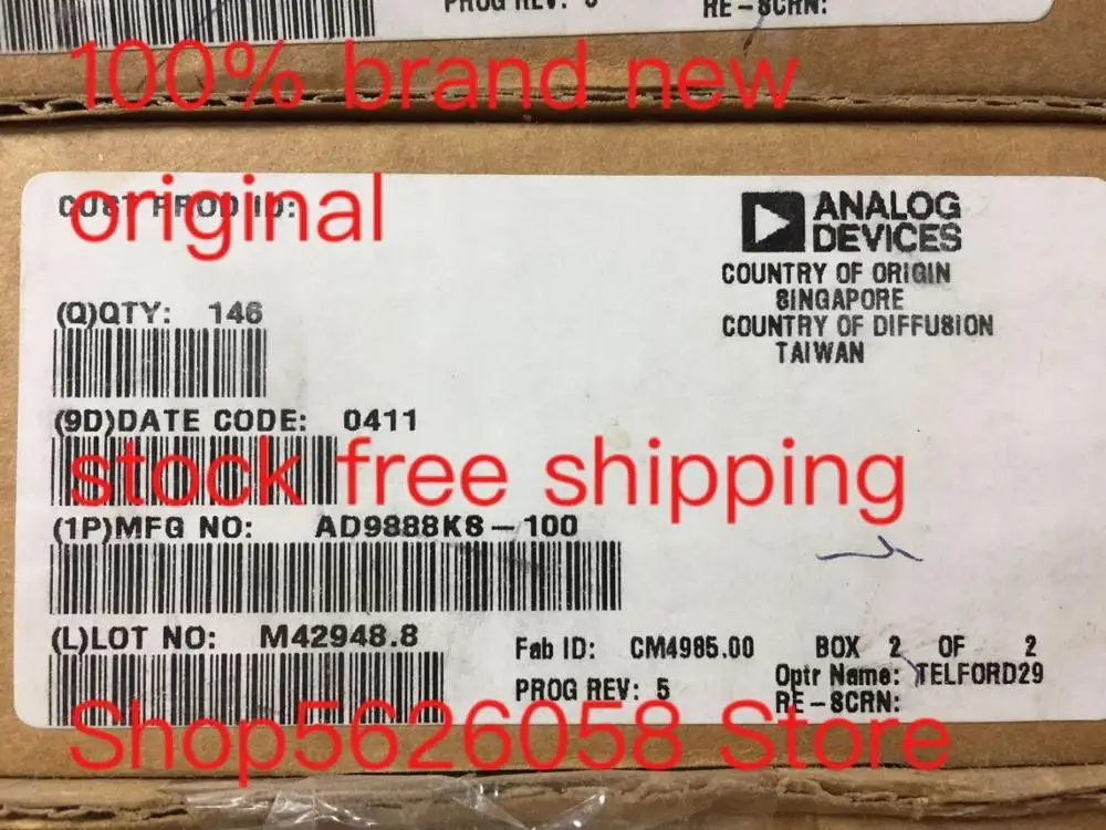AD9888KS 100 ADAU1401YSTZ 100% Новый оригинальный 2 шт./лот в наличии|Умные розетки| |
