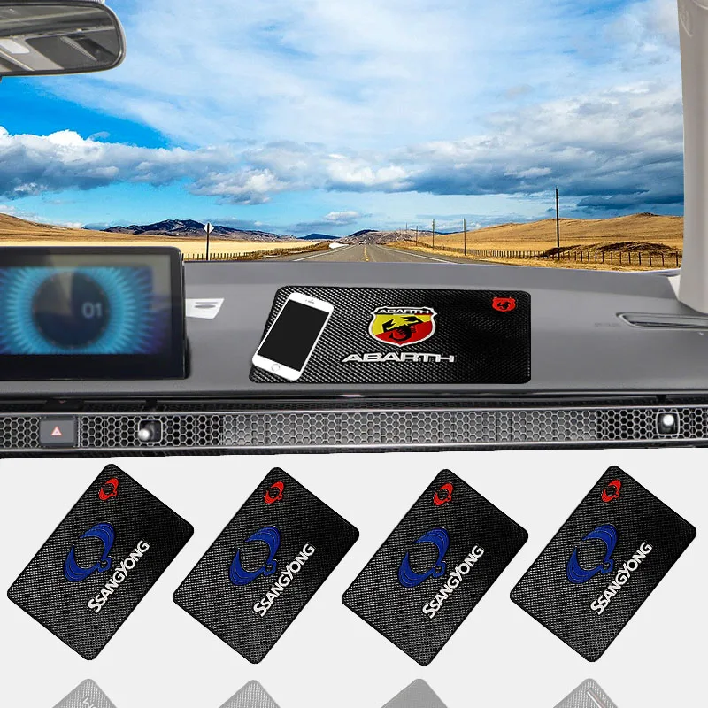 

1pc Universal Vehicle Anti-Skid Pad For Mobile Phone Sticky Pad for Ssangyong actyon sport korando rexton kyron rodius