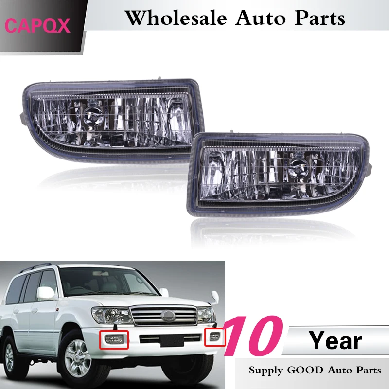 CAPQX 1 пара переднего бампера Drivering Противотуманные фары светильник для LAND CRUISER 100