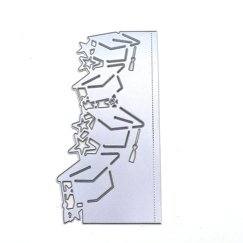 

Julyarts The Stars A Card Metal Die Cut Craft Cutting Dies Card Making for DIY Scrapbooking Embossing Gift Cards Decorative