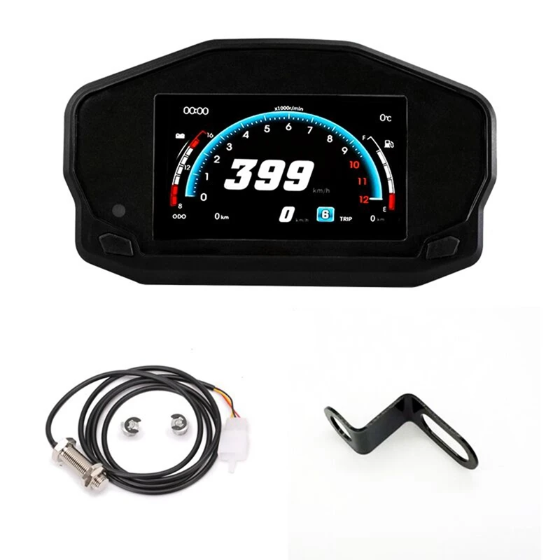 

Универсальный многофункциональный инструмент со спидометром и дисплеем ISP для мотоциклов Honda Ducati Kawasaki 1,2,4 цилиндра