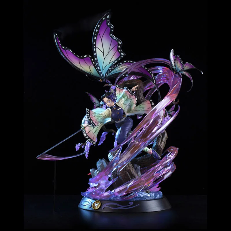 

Demon Blade Statue Butterfly Ninja Insect Pillar Butterfly Ninja limited Action Figure Model Toy size:45cm*35cm*52cm BOX Q247