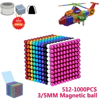 35mm magnetic ball metal neodymium magic magnet magnetic balls blocks cube construction building toys colorfull arts crafts toy