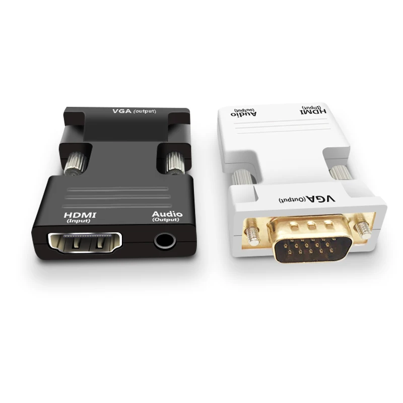 Адаптер 1080P HDMI VGA штекер гнездо кабель преобразователь цифрового телефона для ПК