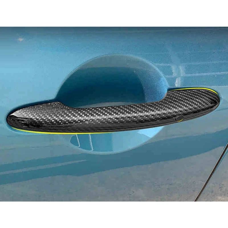

Carbon Fiber Door Handle Cover Protective Case for Mini Cooper R55 R56 R60 Countryman Clubman