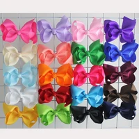 hmr 4 inch baby girl grosgrain ribbon boutique hair bows clips for teens kids pack of 20