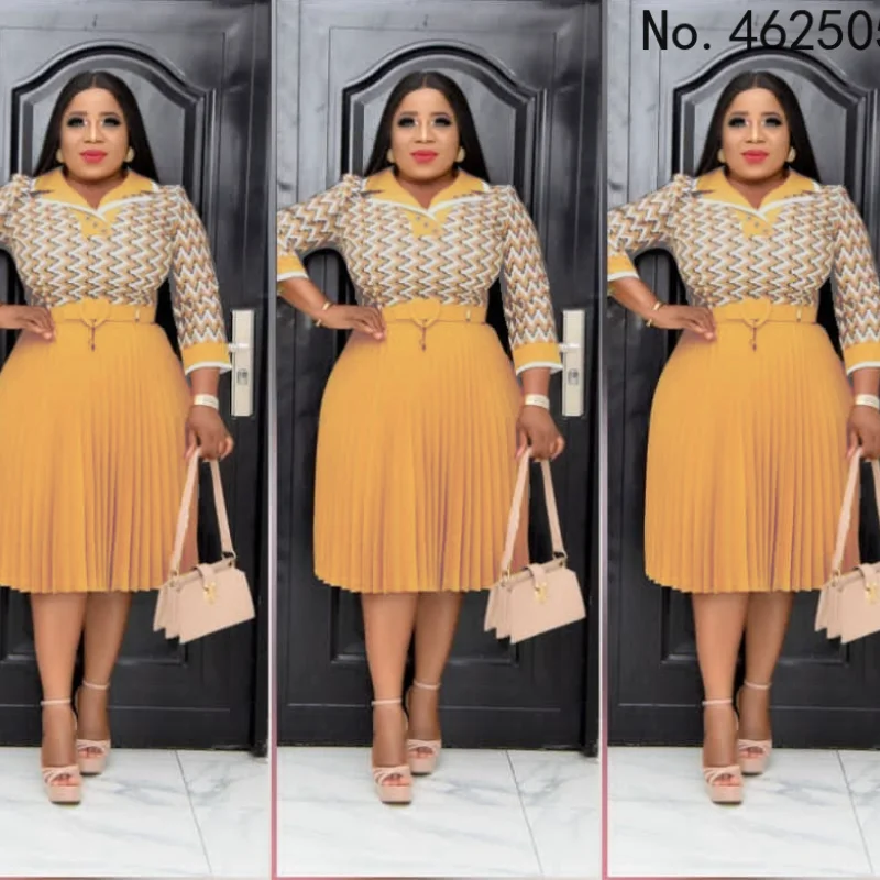 Африканские платья для женщин осень 2021 модное Африканское женское платье