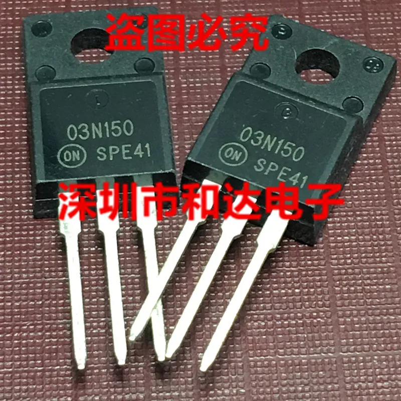 

5 шт. 03N150 NDFP03N150C TO-220F