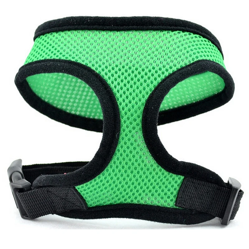 Не Тянет Поводок для собак Всепогодная сетка Регулируемый жилет улицы маленьких